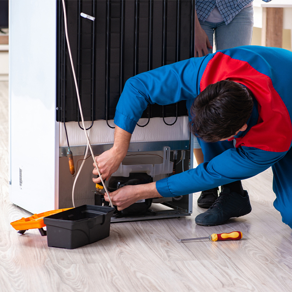 how long does it usually take to repair a refrigerator in Stanton